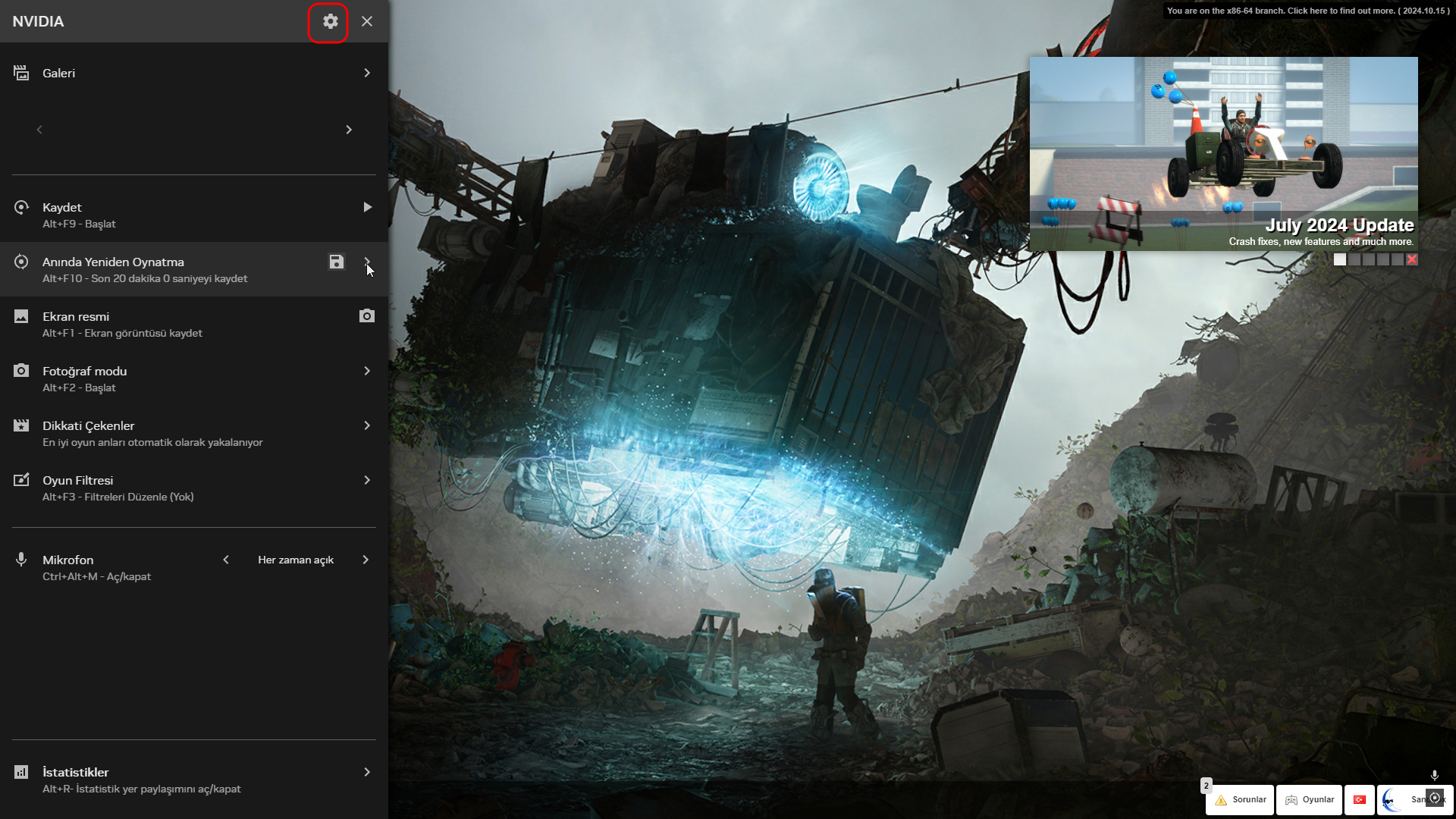 nvidia app