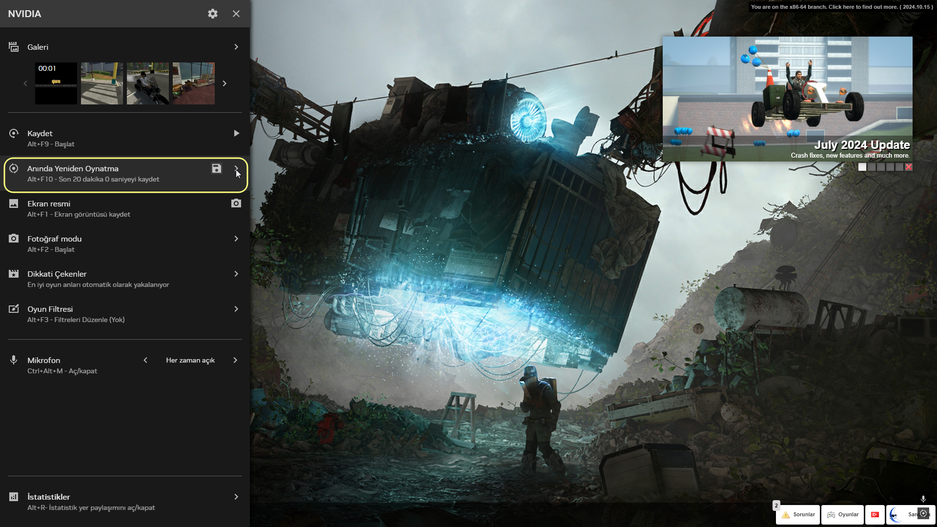 nvidia app